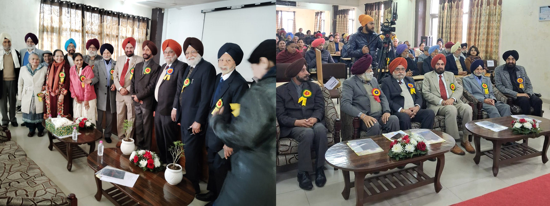 Mohali Senior Citizens Association organized a seminar on "How to become cyber smart".